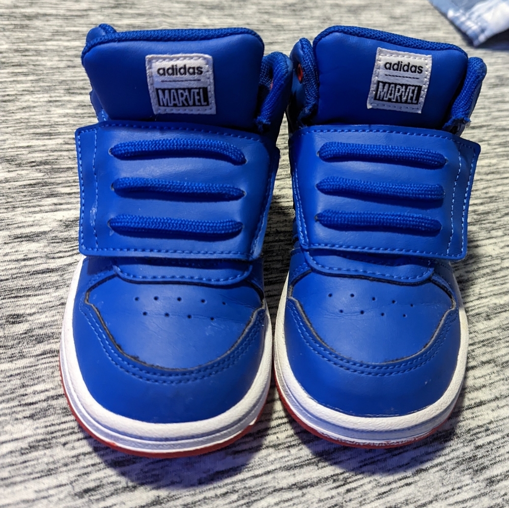 Adidas marvel tennis shoes (Spiderman)
